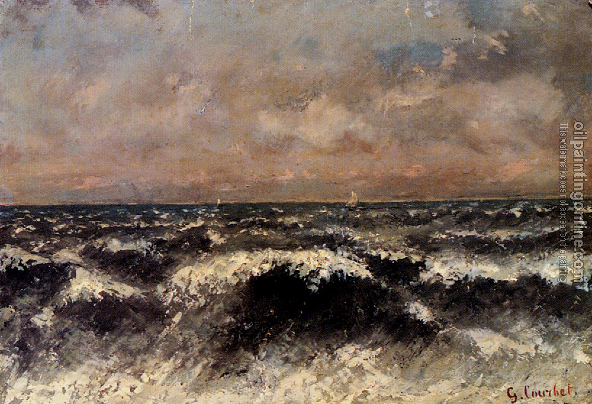 Courbet, Gustave - Marine